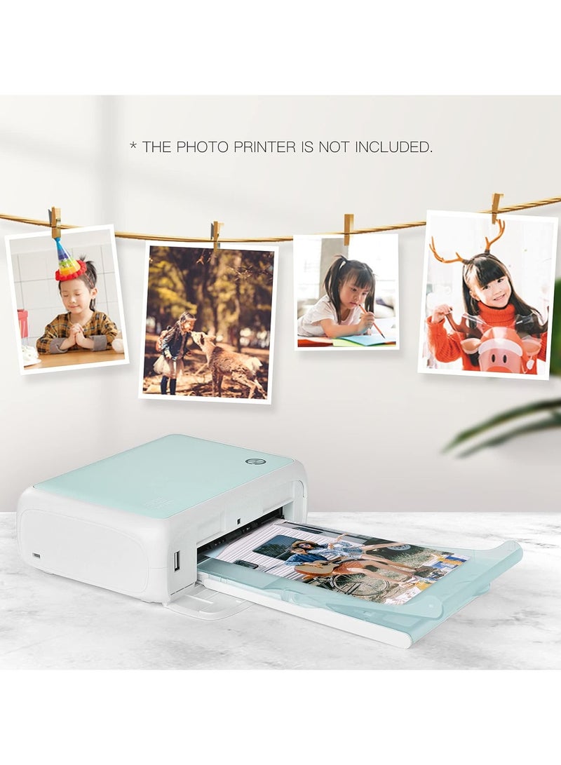 HPRT Printer Supplies，HPRT Photo Printer Supplies Set Color Ink Cartridge & 54 Sheets Photo Paper 4x6 Inch Compatible with CP4000L Portable Color Photo Printer - Image 2