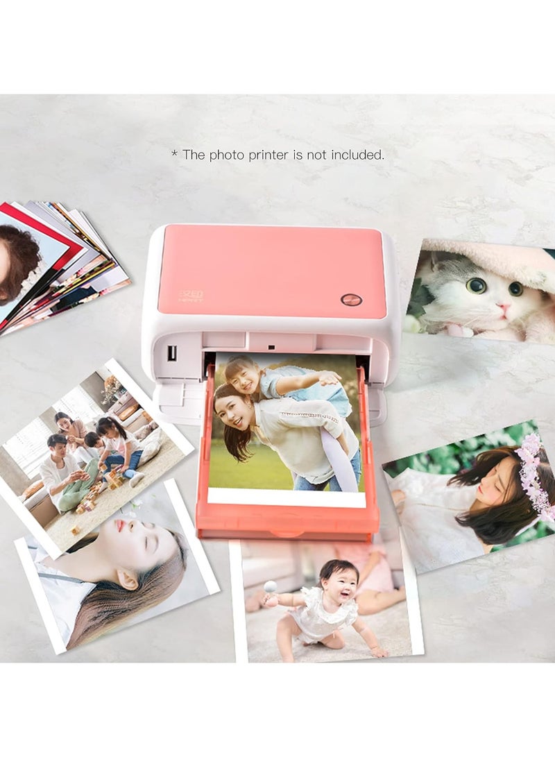 HPRT Printer Supplies，HPRT Photo Printer Supplies Set Color Ink Cartridge & 54 Sheets Photo Paper 4x6 Inch Compatible with CP4000L Portable Color Photo Printer - Image 5