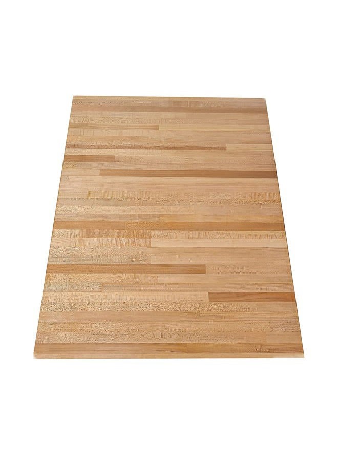 CONSDAN Butcher Block Counter Top, USA Grown Hard Maple Solid Hardwood Countertop, Washer/Laundry Countertop, Table Top, Polished, Prefinished with Food-safe Oil, 1.5" Thickness, 12" L x 25" W - Image 5