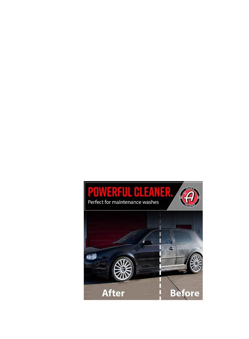 Adam's Polishes Adam's Car Wash Shampoo 16 fl.oz pH Best Car Wash Soap For Snow Foam Cannon or Gun Car Soap Wash For Pressure Washer And 5 Gallon Bucket Powerful Safe Spot Free Cleaning Liquid Auto Detergent  - Image 3