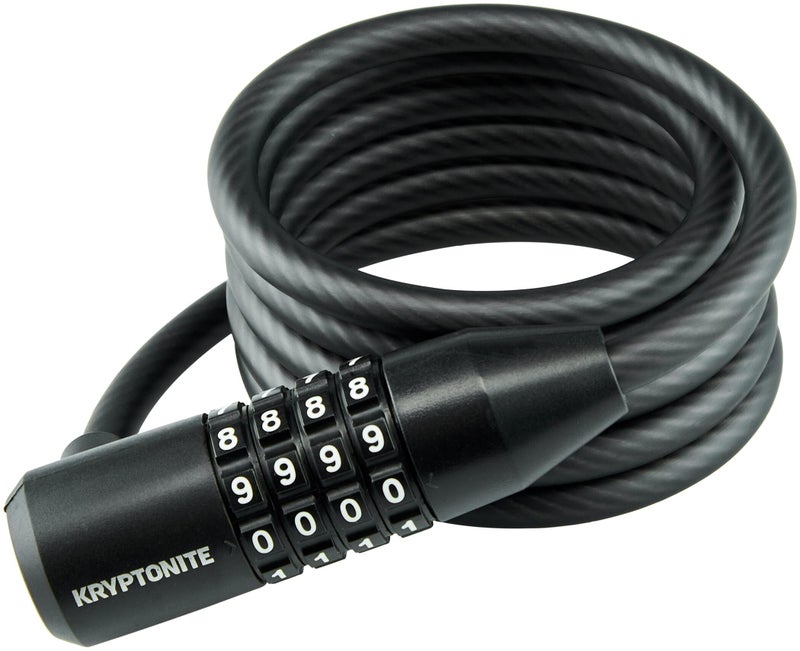 Kryptonite Kryptoflex 815 8Mm Combo Cable Bicycle Lock  Black  8Mm X 152Cm - Image 2
