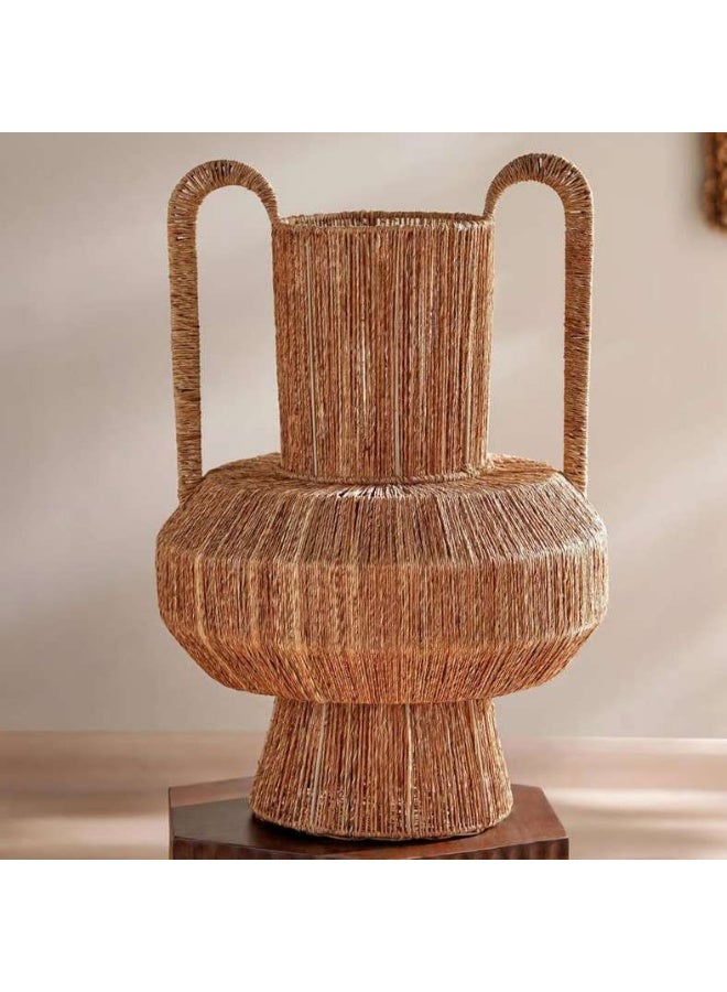 Pan Home Natural Jute Vase with Two Handles - Image 4