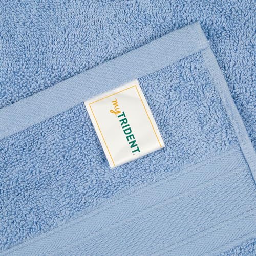Trident Soft Comfort Air Rich 100% Cotton Towels for Bath, 500 GSM Large Size Bathroom Towels for Men/Women, 1 Piece Bath Towel (69cm x 137cm), Alure - Image 4