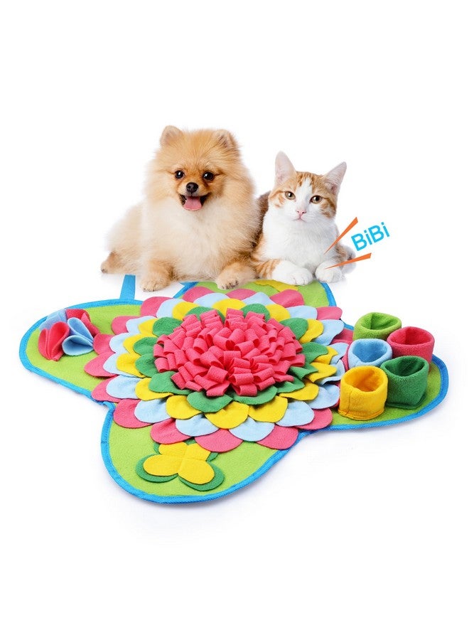 Ankilo Newest Snuffle Mat For Dogs, 20'' X 20'' Dog Feeding Mat For Smell Training Slow Eating, Dog Puzzle Mat, Dog Interaction Toys For Stress Release, For Small Medium Large Dogs - Image 1