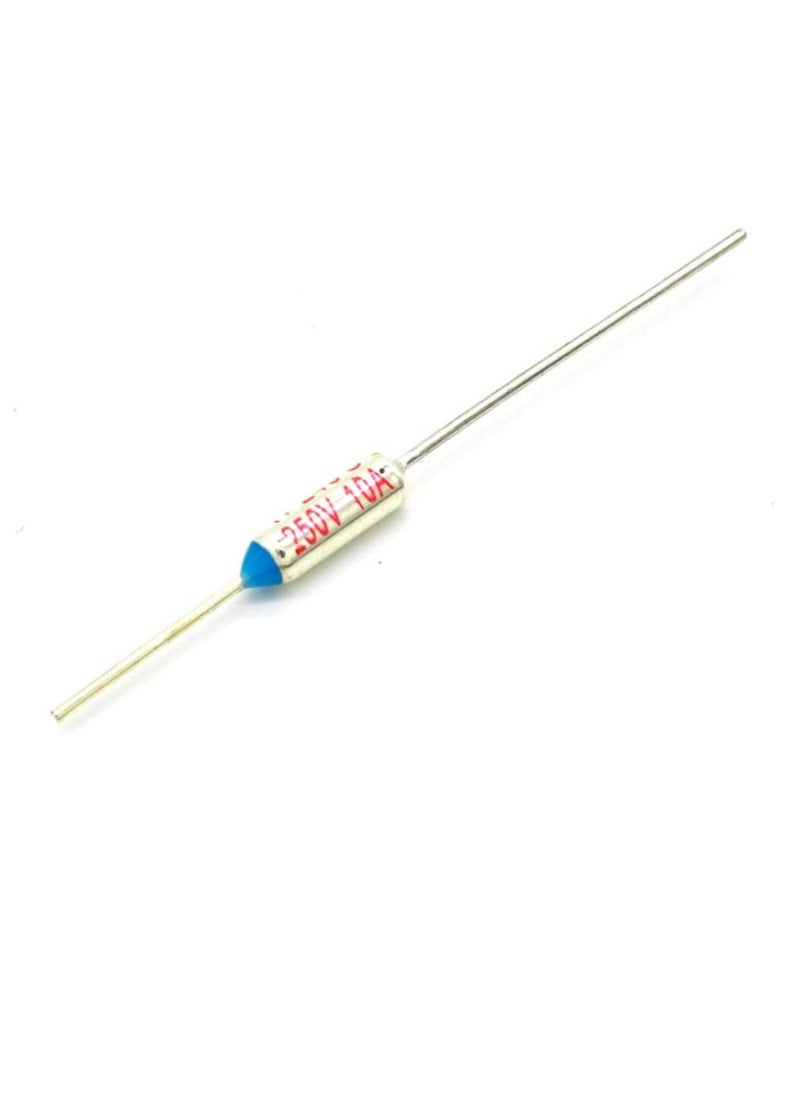 Generic 3 Pcs Temperature Control Circuit Cut Off Thermal Fuse, 10A, 15A High Quality Metal Cutoffs for Irons, Hair Dryers, Heaters, Refrigerators etc (10A, 216 Degree Celsius)  - Image 2