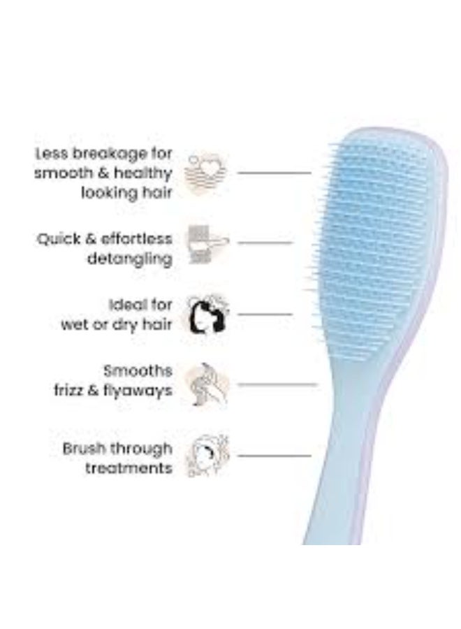 تانجل تيزر فرشاة الشعر Tangle Teezer The Ultimate Detangler لفك تشابك الشعر للحصول على شعر منعش أثناء الاستحمام، صغيرة رقمية، لون لافندر، إصدار محدود، وحدة واحدة - Image 2