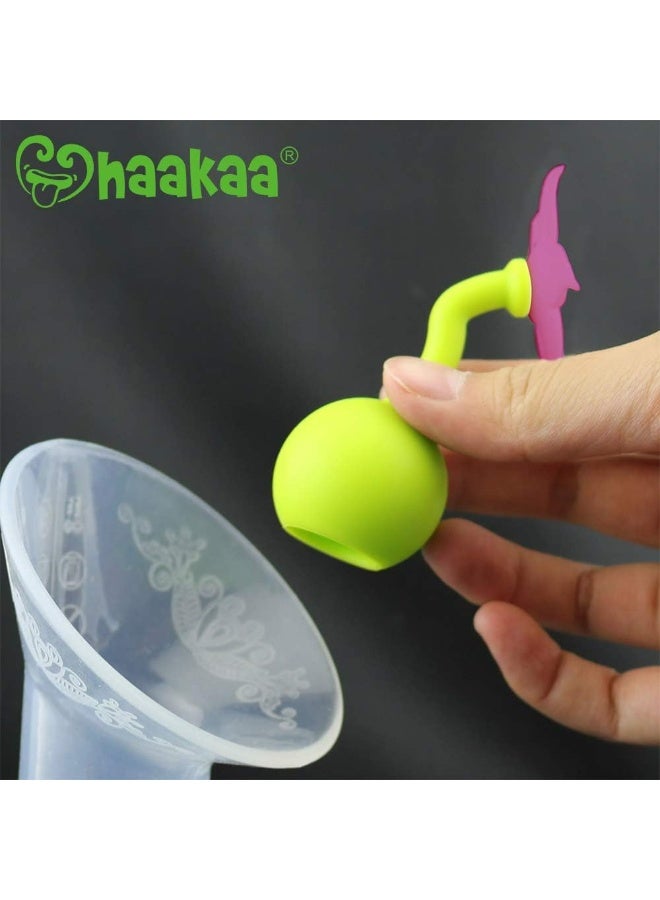 Haakaa Silicone Breast Pump Flower Stopper - Image 2