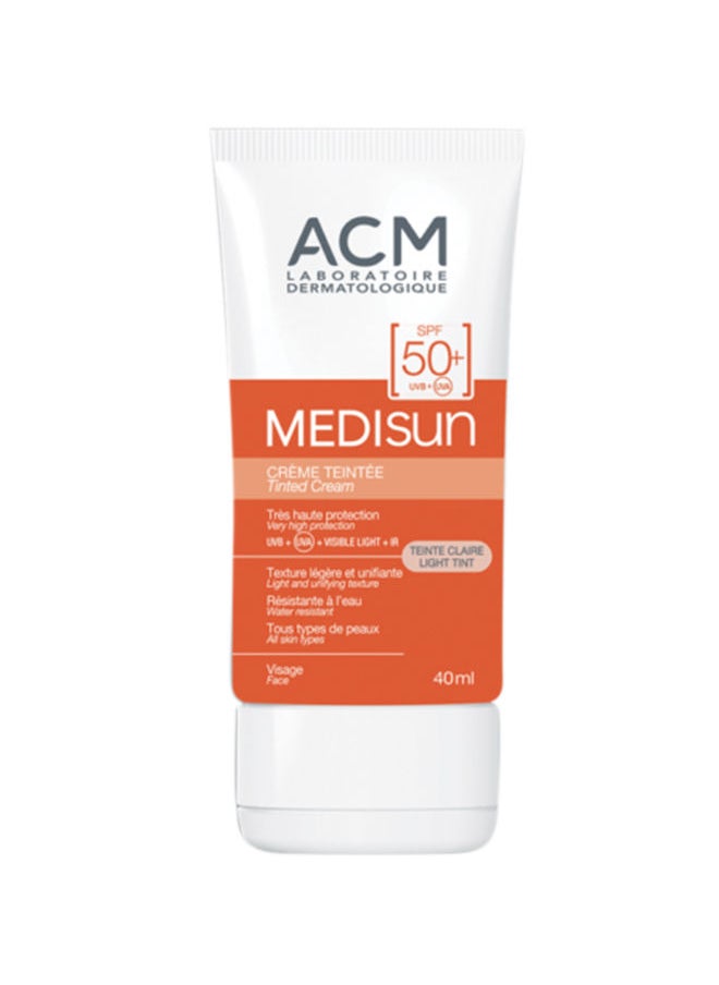 ACM Laboratoire dermatologique Acm Colored Cream for Sun Protection With Spf 50+ Light Tint Medisun 40 Ml 