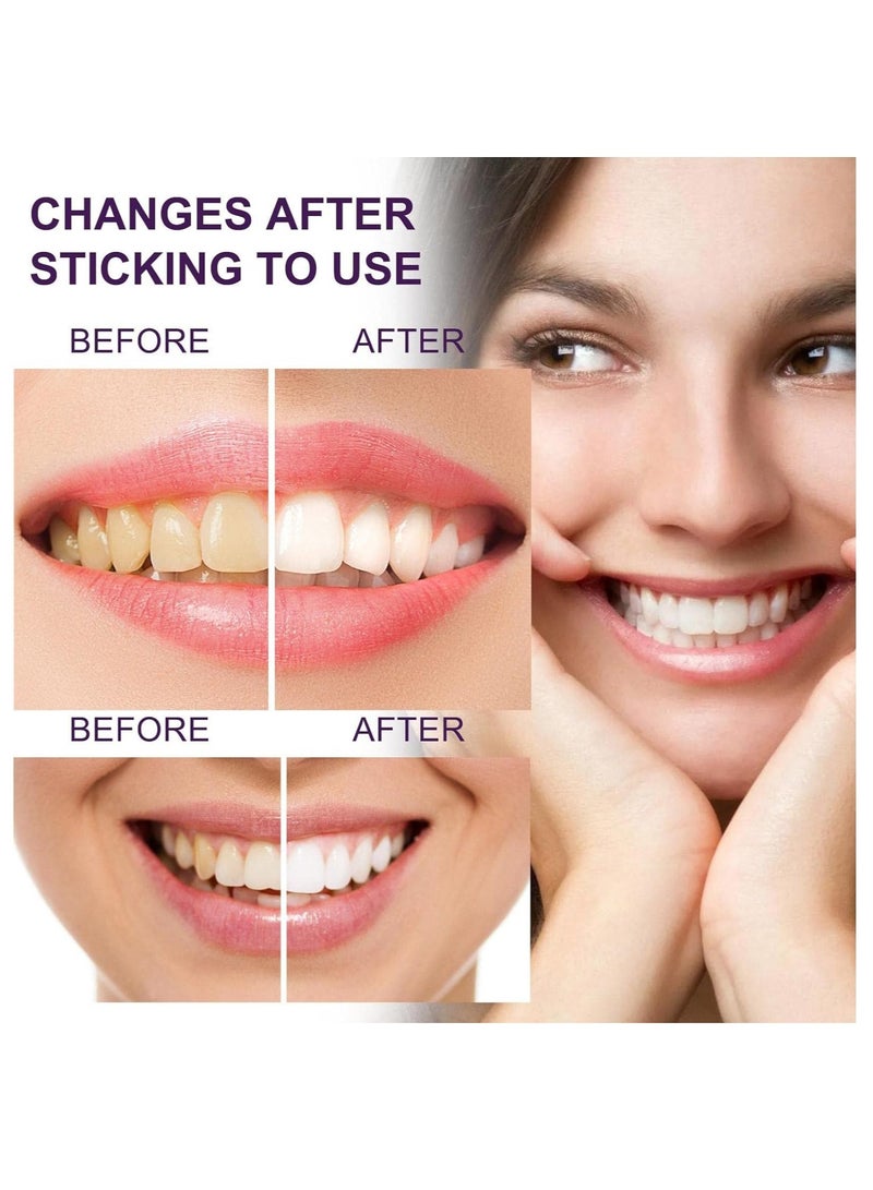 EELHOE Purple Corrector 50ml, Teeth Whitening Toothpaste, Tooth Stains Removal, Color Corrector for Yellow Teeth Cleaning, Teeth Whitening Cream for Fresh Breath and Oral Hygiene - Image 3