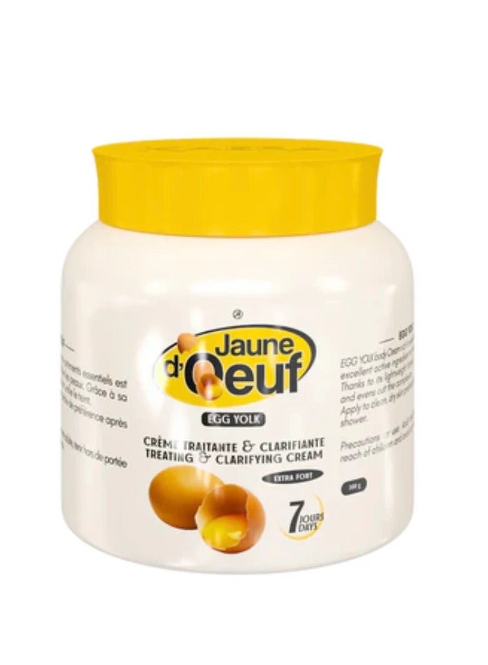 Jaune D’Oeuf Egg Yolk Treating And Clarifying Body Cream 300g - Image 1