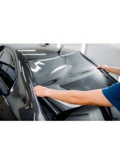 Eraks Car Accesories Super Dark Black 05% Black Dark Tone Window Film (75CM x 10M)  - Image 3