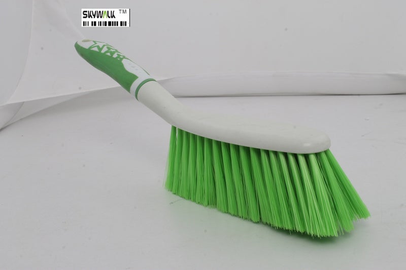 Skywalk Car Carpet Cleaning Dusting Brush + Free 1 Brass Horse Shoe naal for Good Luck - Image 3