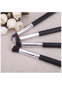 Kylie Soft Horse Bristle Pencil Brush Black, Silver, Set of 4  - Image 5