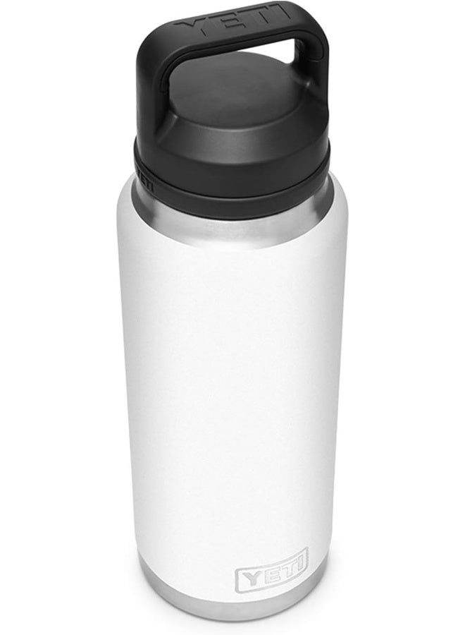 YETI YETI Rambler 36 oz Bottle, Vacuum Insulated, Stainless Steel with Chug Cap, White - Image 3