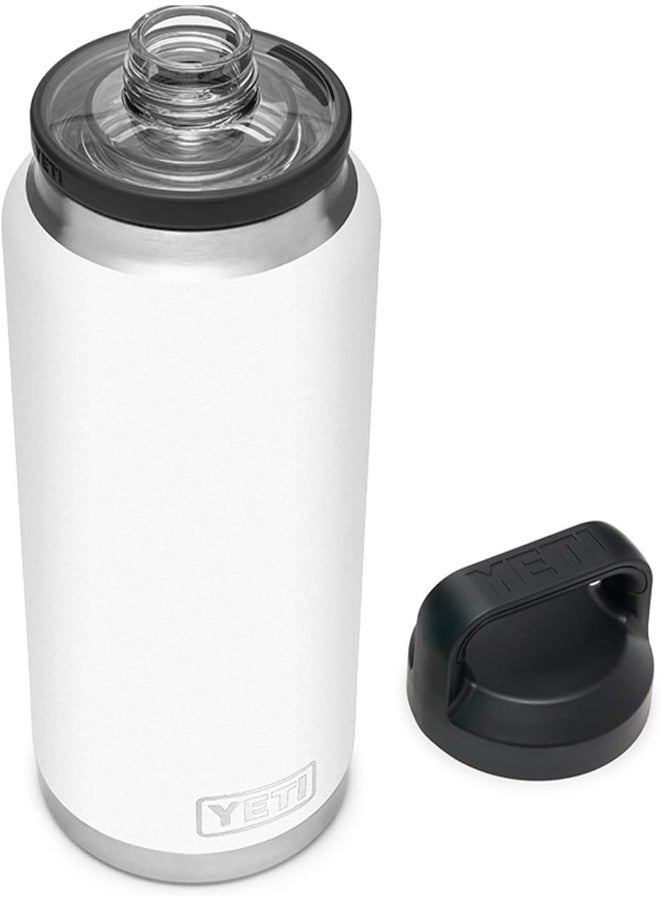 YETI YETI Rambler 36 oz Bottle, Vacuum Insulated, Stainless Steel with Chug Cap, White - Image 1