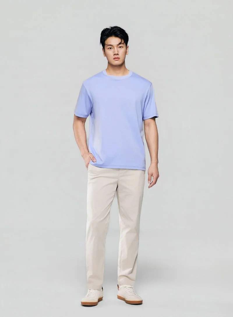 Giordano  Men Regular Luxe Touch Cotton Crew Tee for Men | Best Price UAE