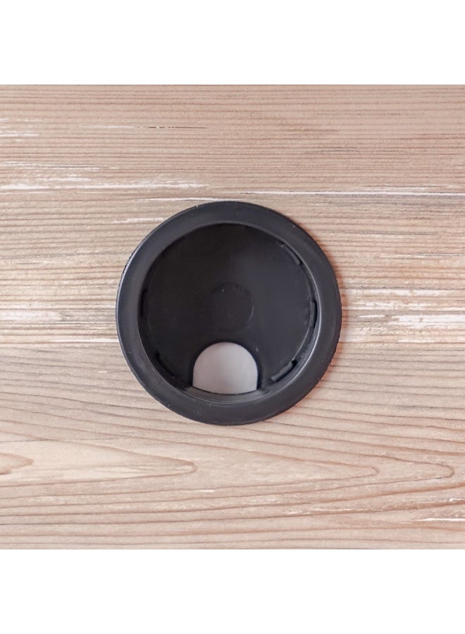 BLISS مكتب دراسة بليس مع 2 درج ورف | طاولة كمبيوتر | مكتب فنون وحرف | طاولة حديثة للكمبيوتر المحمول | طاولة دراسة خشبية للمكتب المنزلي L131.2xW55xH109.8cm - بلّوط ووردي - Image 4