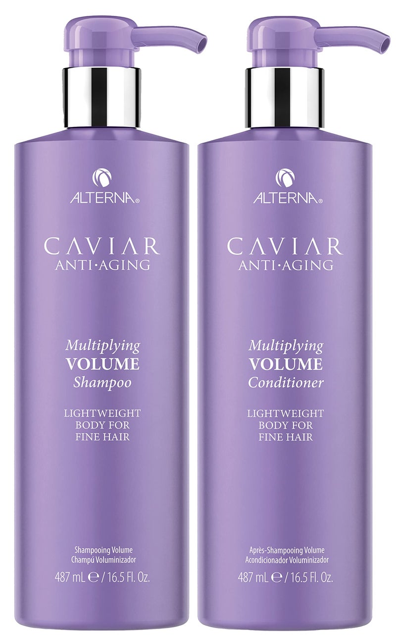 ALTERNA CAVIAR AntiAging Multiplying Volume Shampoo and Conditioner Set 165Ounce