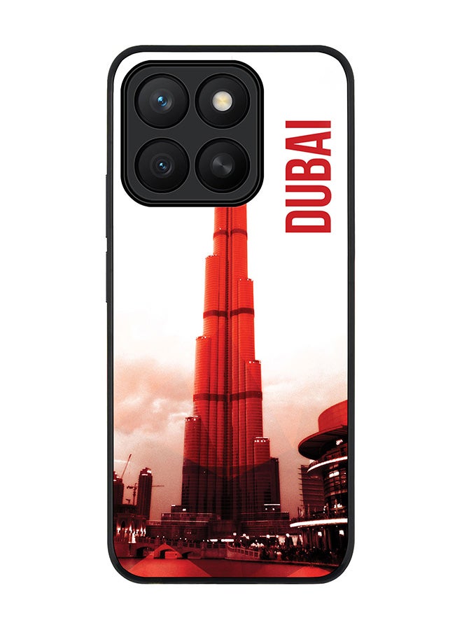 Stylizedd For Honor X8c Case,Slim fit Camera Protection, Shockproof Thin Phone cover  - Dubai - The Burj