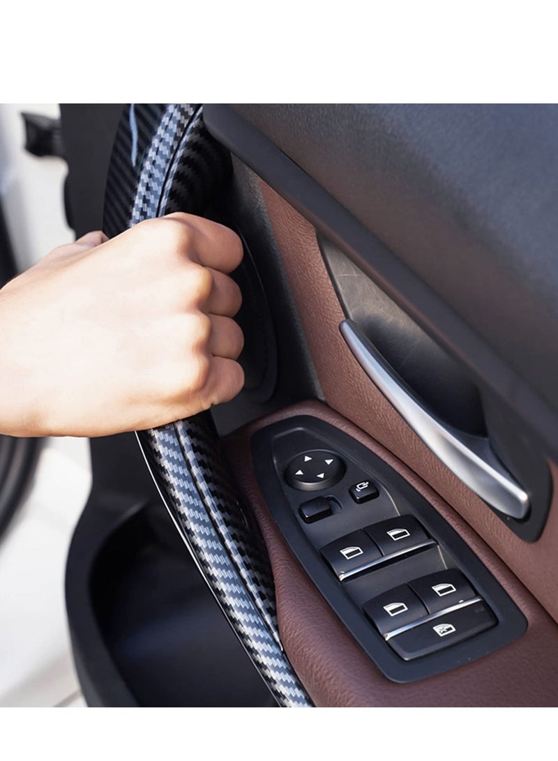 Y&D Car Cleaning Brush, Leather Soft Horse Hair Detailing Brush Non-Slip Handle Wash Vehicle for Rim Chassis, Radiator Grille, Interior Stiff Bristle Carpet  - Image 1
