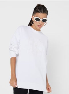 Calvin Klein Jeans Crew Neck Embroidered Sweatshirt  - Image 1