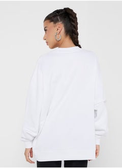 Calvin Klein Jeans Crew Neck Embroidered Sweatshirt  - Image 2
