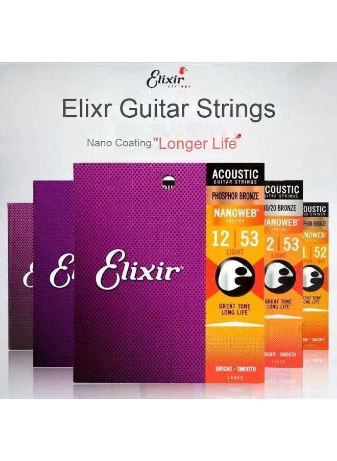 Elixirs Premium Guitar Strings - Perfect for Acoustic, Electric, and Classical Guitars - pzsku/Z59E5F35DEAF05F940FDEZ/45/_/1734450553/8d97e6c2-b630-45cb-9d8b-409945152c3f