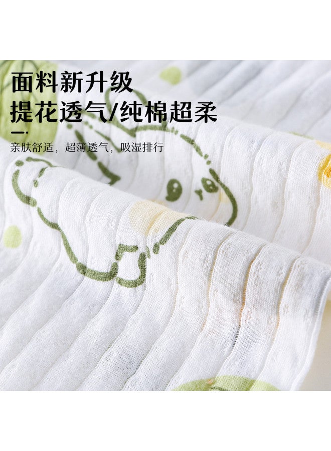 Doxiluka baby Mosquito-repellent Pants - Pure Cotton Infant Trousers, Summer Thin Style Unisex Kids Lantern Pants & Leggings - Image 4
