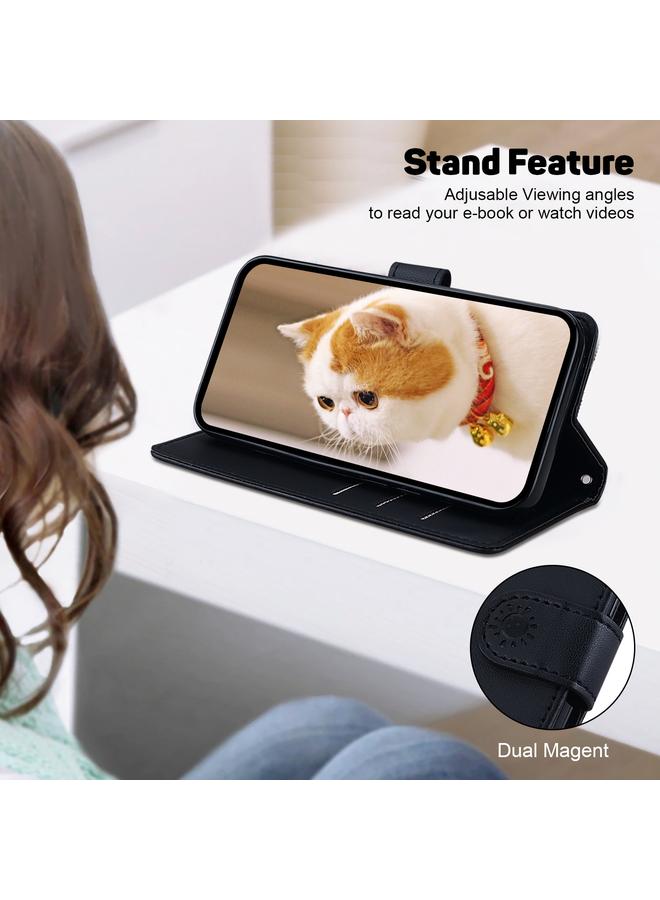 erorex Case For Samsung Galaxy A71 4G Cute Cats RFID Leather Phone Case - Image 5