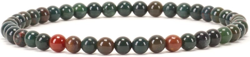 Cherry Tree Collection - Small, Medium, Large Sizes - Gemstone Beaded Bracelets For Women, Men, and Teens - 4mm Round Beads - Image 1