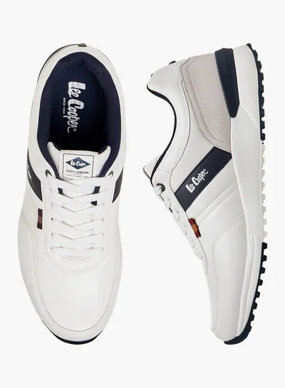 Lee Cooper Men's Panelled Lace-Up Sneakers