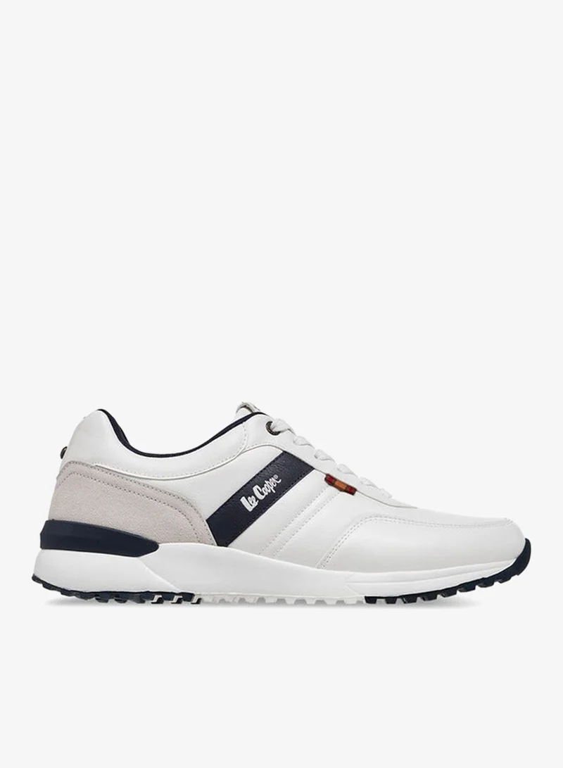 Lee Cooper Men's Panelled Lace-Up Sneakers