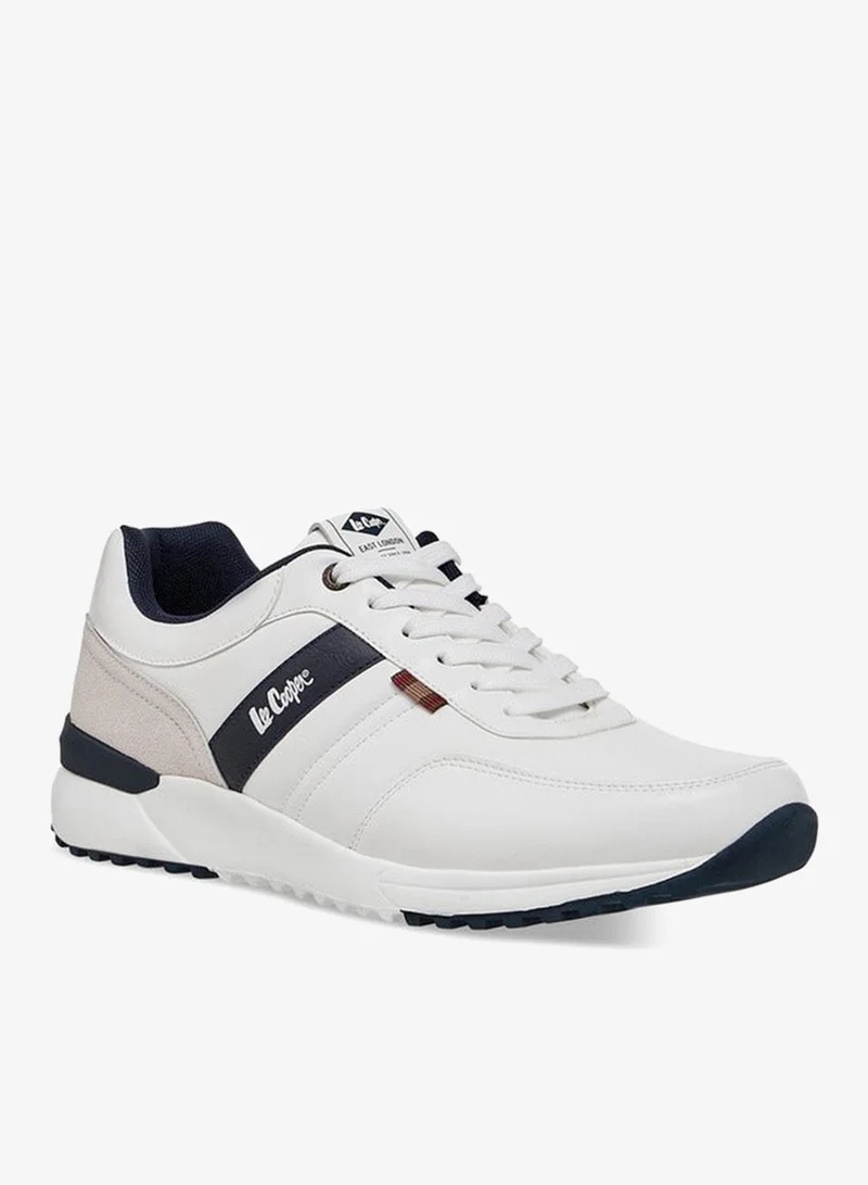 Lee Cooper Men's Panelled Lace-Up Sneakers