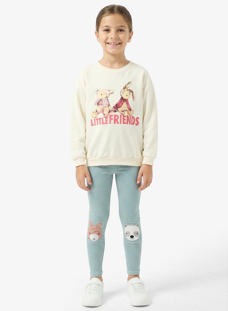 Pinata Little Friends Crew Neck Sweatshirt - Image 1
