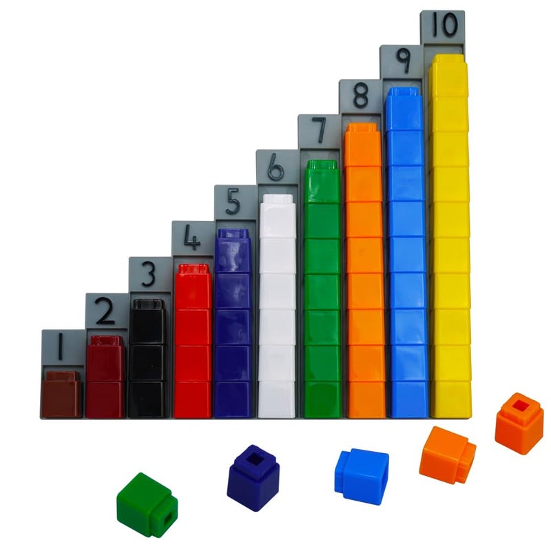 Didax Educational Resources Unifix Cubes Set (100 Pack) - Image 3