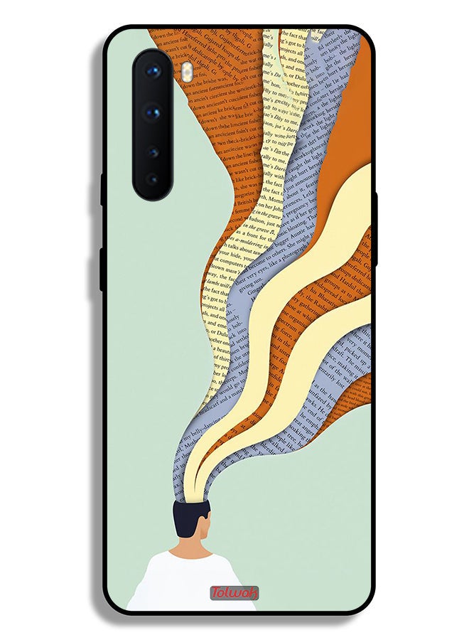 Tolwak OnePlus Nord Protective Case Cover Data In Mind Art - Image 2