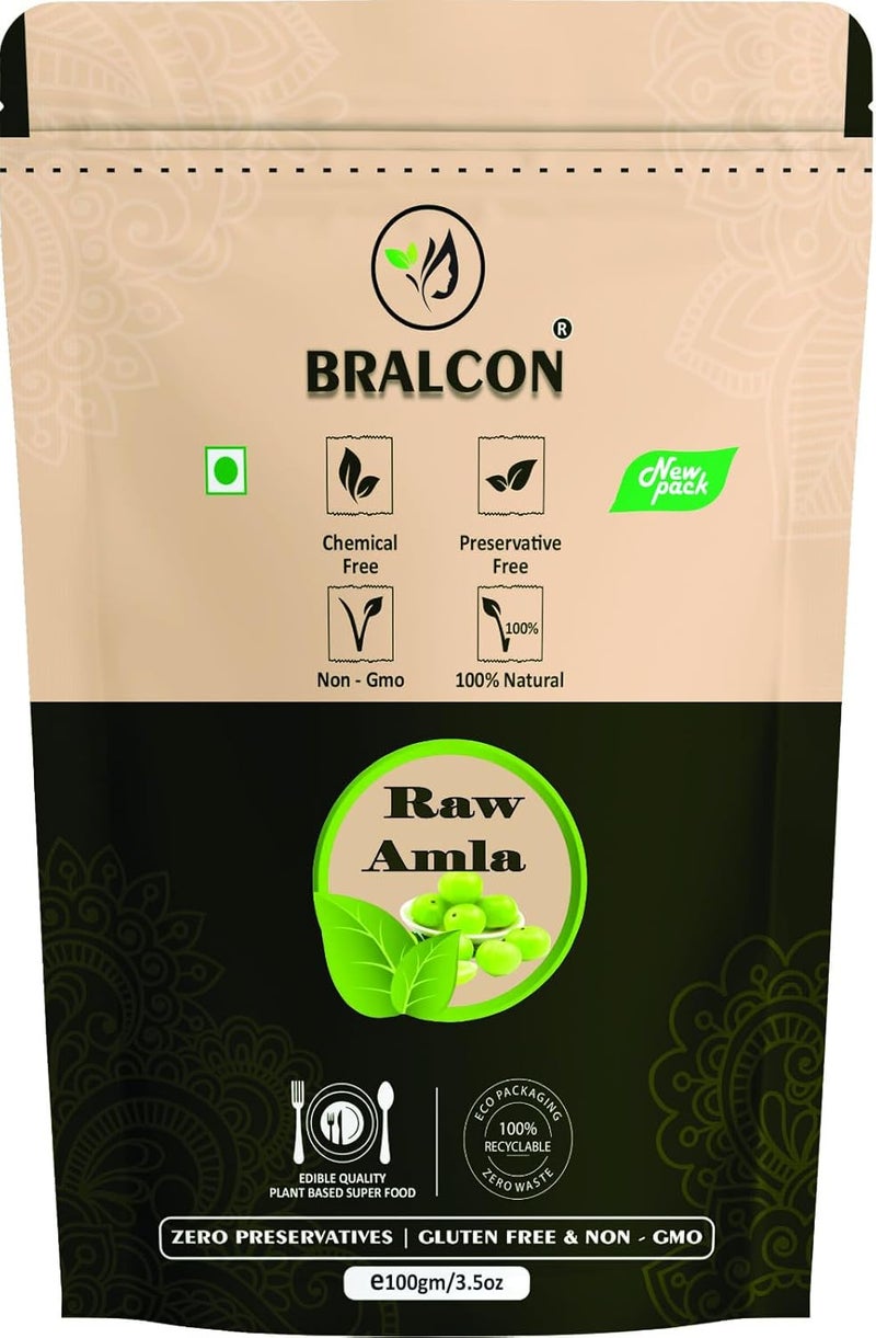 BRALCON مجموعة BRALCON العضوية من ريثا وأملا وشككاكي وبهينجراج وزهرة الكركديه 500غ100غ × 5 عبوة - Image 3