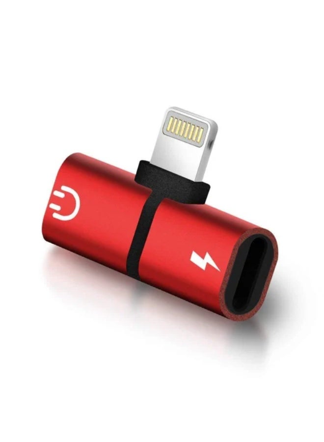 Dual Lightning Adapter for Mobile Phones, Charging Cable and Headphone Audio for Mobile Phones - Image 2