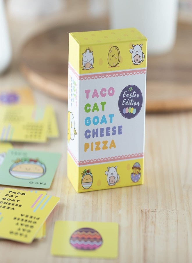 Dolphin Hat Games Taco Cat Goat Cheese Pizza Easter Edition Card Game for Family Game Night | Candy-Free Easter Basket Stuffers | Easy to Play 15 Minute Rounds | Fun for Kids, Teens, Adults, and Families | 2-8 Players - Image 2