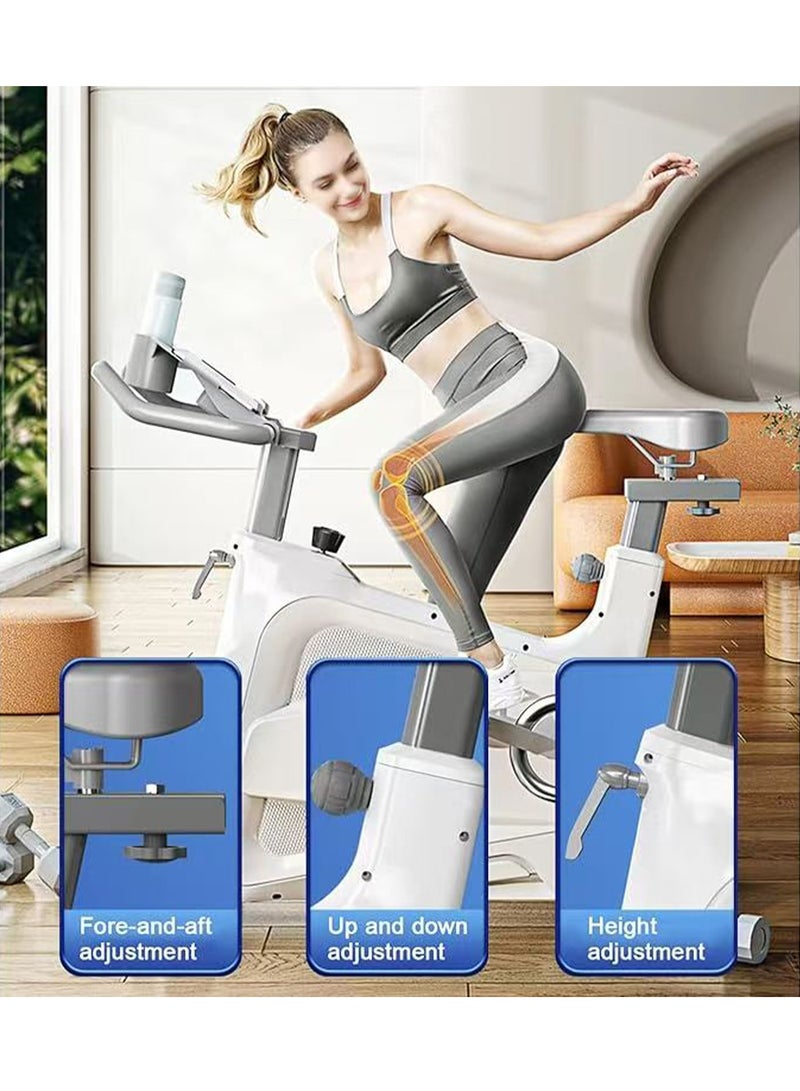 Generic Exercise Cycling Bike Smart Connect Indoor Workout Multi Level Resistance Stationary Bikes with Exclusive App Free Fitness Courses  - Image 5