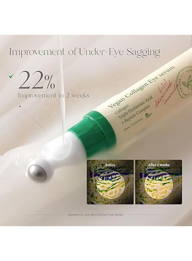 AXIS-Y Dark Circles, Fine Lines & Dark Spots Solution – AXIS-Y Vegan Collagen Eye Serum + Dark Spot Correcting Glow Serum Brightening & Firming Set - Image 2