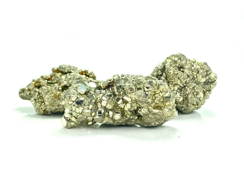 Exquisite Crystals Pyrite Stone Original Cluster Stone Natural Energised Golden Pyrite Stone for Healing Willpower Money Manifestation Vastu and Business Certified Original Pyrite2550 Grams - Image 5