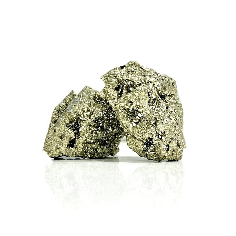 Exquisite Crystals Pyrite Stone Original Cluster Stone Natural Energised Golden Pyrite Stone for Healing Willpower Money Manifestation Vastu and Business Certified Original Pyrite2550 Grams - Image 4