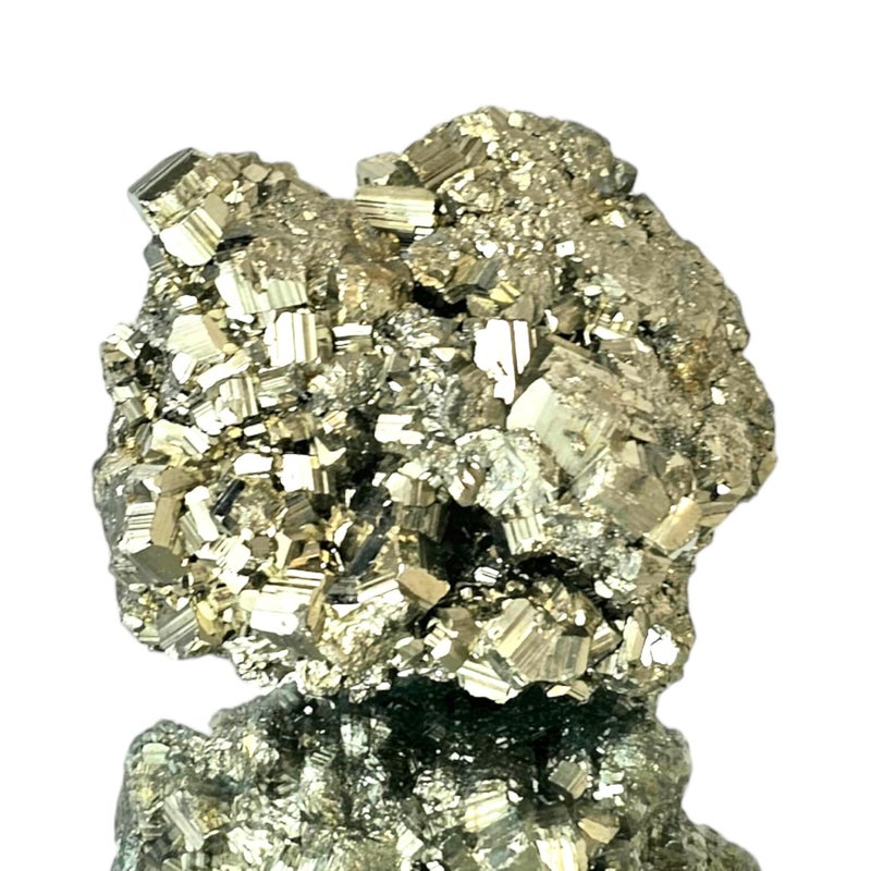 Exquisite Crystals Pyrite Stone Original Cluster Stone Natural Energised Golden Pyrite Stone for Healing Willpower Money Manifestation Vastu and Business Certified Original Pyrite2550 Grams - Image 1