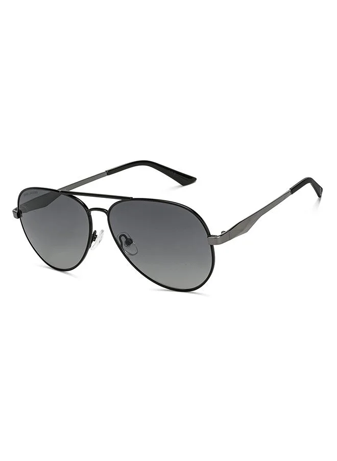 John Jacobs Full Rim Pilot Stylish & Premium Sunglasses 100% UV Protected Unisex Wide JJ S16501-C3