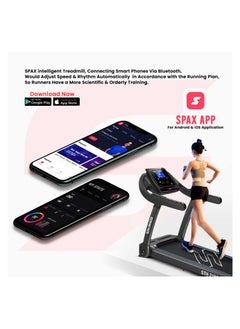 SPARNOD FITNESS STH-2150 4-HP Peak Treadmill for Home Us No Installation Required, Space Saving 90° Foldable 4-HP Peak, 100-kg Max User Weight, 1-14 km/hr Speed - pzsku/Z59E6E8D9EEBD7D95E7E3Z/45/_/1725885427/56e24812-710e-42d8-8122-b66abc35ff92