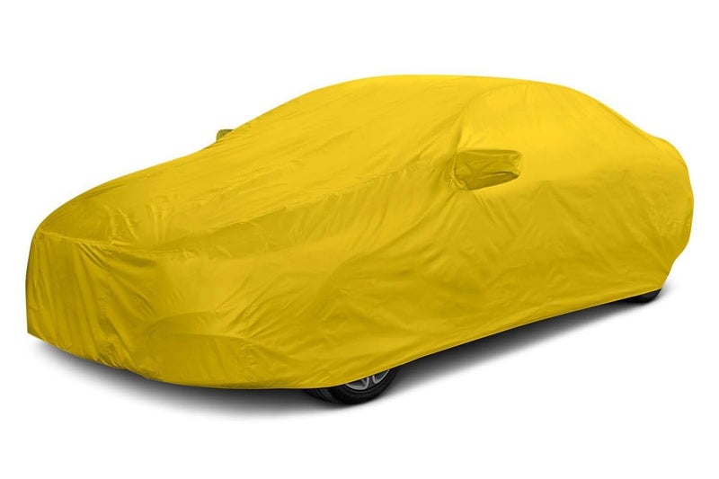 AEGIS A+ Total Protect Car Cover for Vento | Anti Dust, 100% Water Resistant, Custom Fit, Multi-Layered, Elastic Grip, Buckle Hook with Mirror Pocket | (Gold) - Image 3