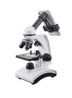 General Microscope 2000x Monocular Optical Microscope Science Biology Student Teaching Slide with Mobile Phone  - Image 1