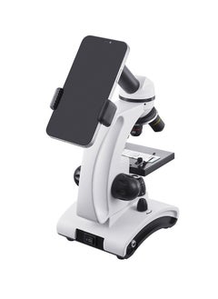 General Microscope 2000x Monocular Optical Microscope Science Biology Student Teaching Slide with Mobile Phone  - Image 2