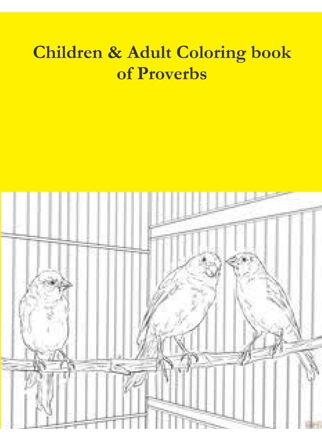 Children & Adult Coloring book of Proverbs  - Image 1